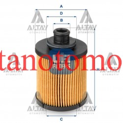 YAG FILTRESI ALBEA / FIORINO / DOBLO / PUNTO / LINEA / ASTRA H / COMBO / CORSA C 1.3JTD UFI SOGUTUCU OEM (ORİJİNAL EQUİPMENT MANUFACTURER) YAG FILTRESI ALBEA / FIORINO / DOBLO / PUNTO / LINEA / ASTRA H / COMBO / CORSA C 1.3JTD UFI SOGUTUCU OEM (ORİJİNAL EQUİPMENT MANUFACTURER)